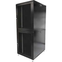 Environ CL600 47U Co-Location Rack 600x1000mm (2 Compartments) Vented (F) Vented (R) B/Panels R/Central-Mgmt Black